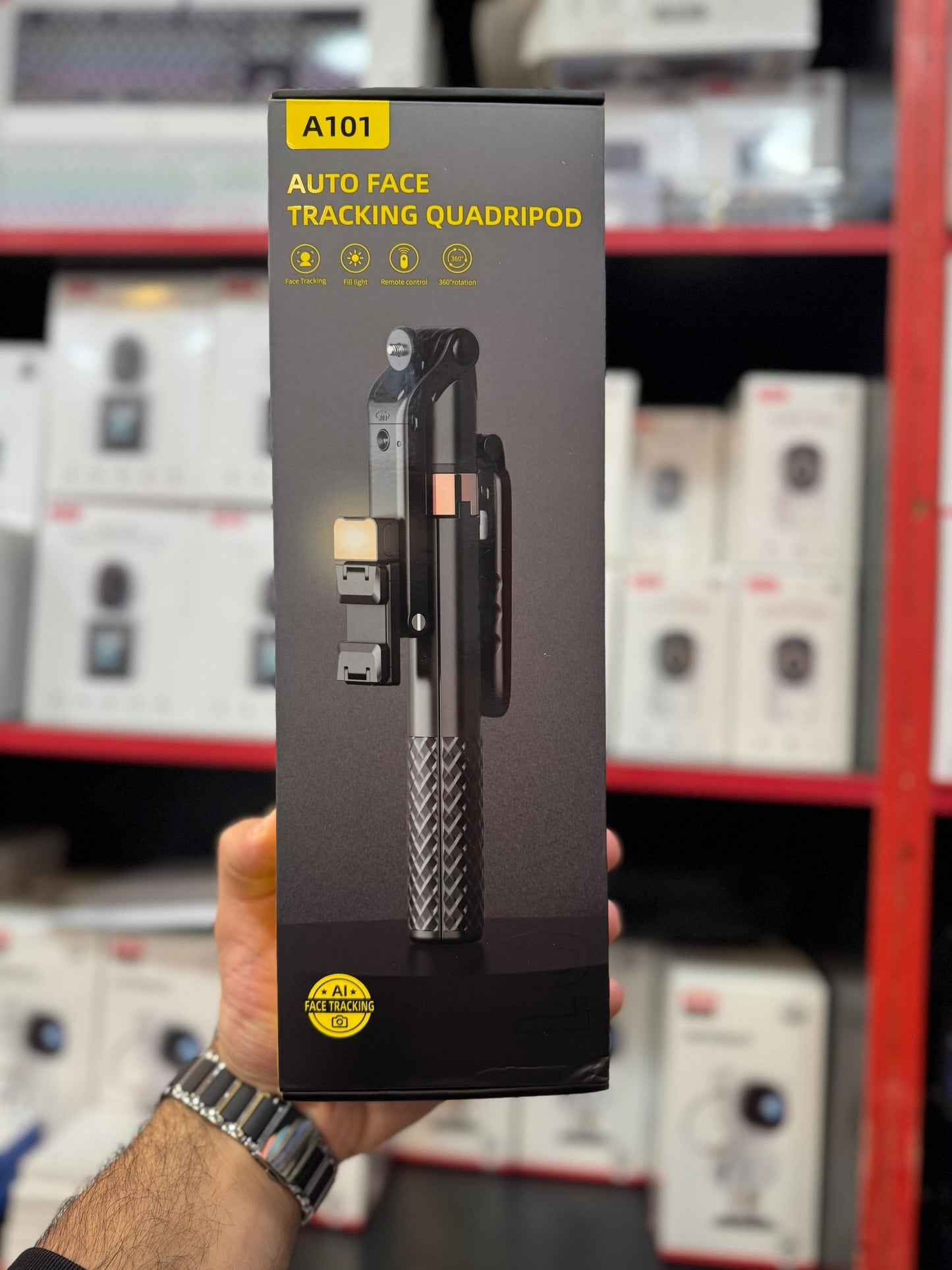 Auto Face Tracking Tripod Selfie Stick