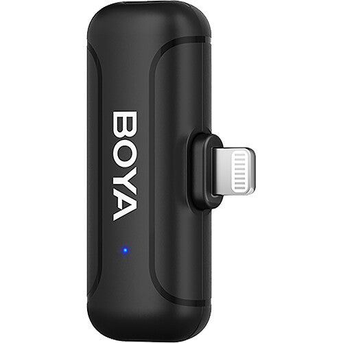 BOYA BY-WM3T-D2 Dual Wireless Microphone System | Lightning iOS | 328ft Range