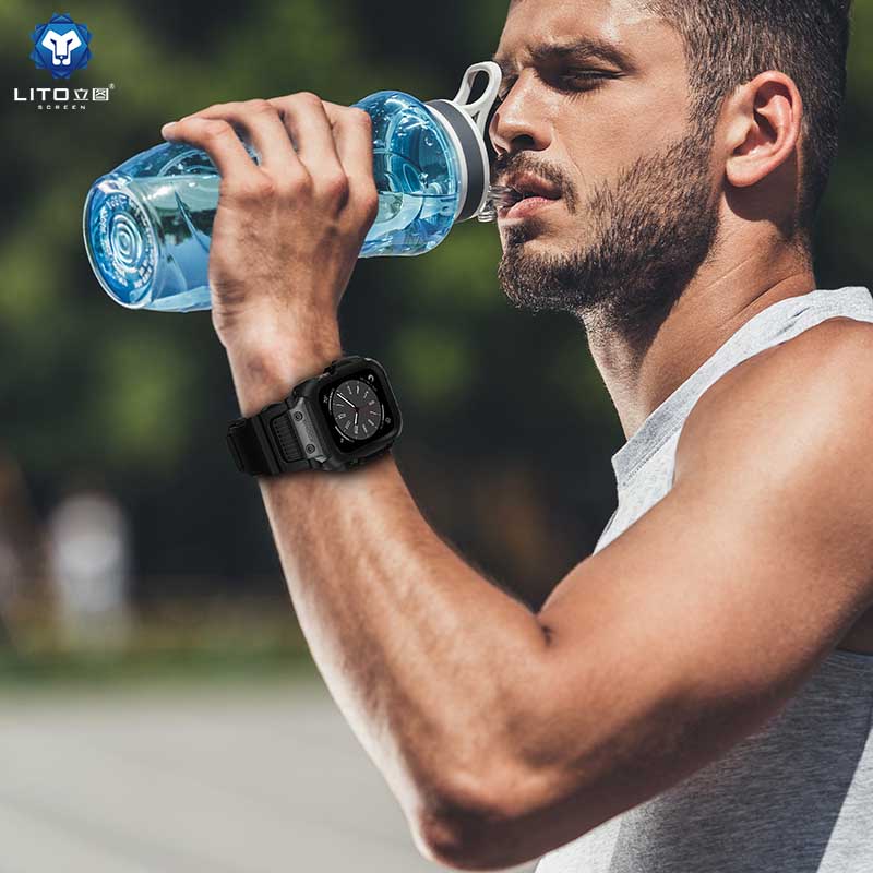 LITO LS-001 Interstellar Camouflage Band | Integrated Apple Watch Strap