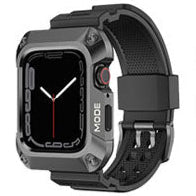 LITO LS-002 Apple Watch Band | 360° Protection | Alloy Case | One-Step Installation