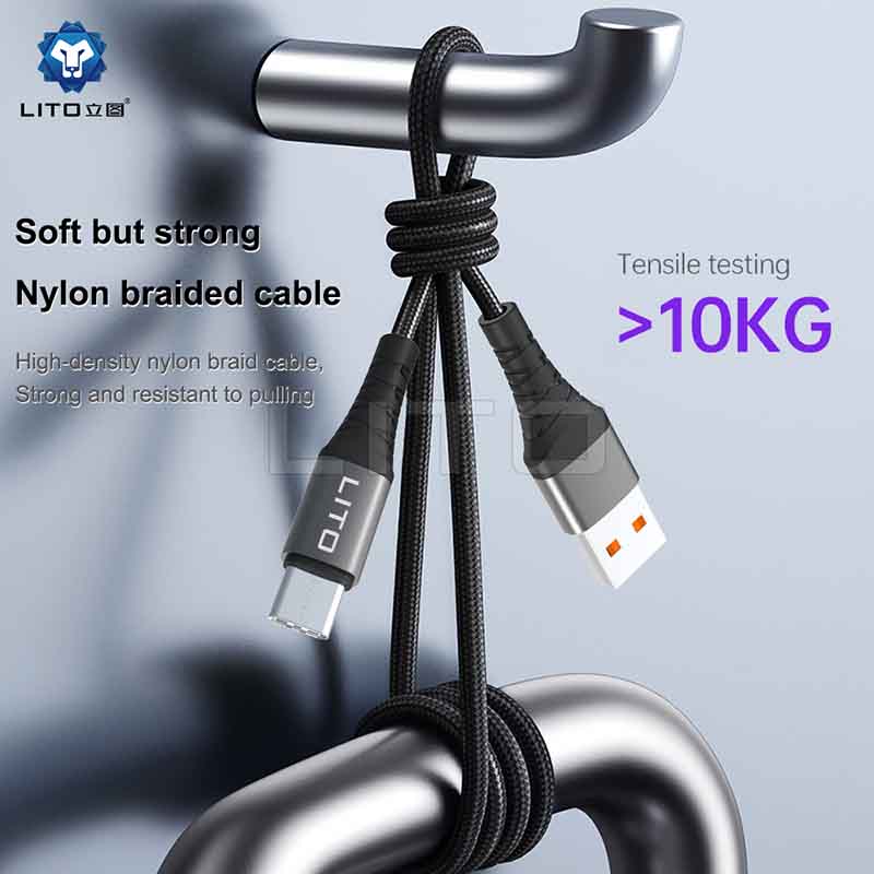 Lito LD08 Braided Wire USB Charging Cable