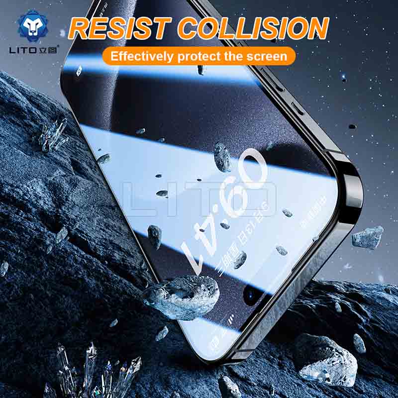 Lito D+ Ultra AR Full Glue Tempered Glass Screen Protector – Anti-Reflection & HD Clarity