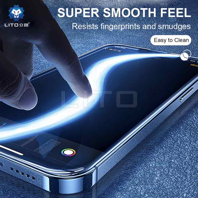 Lito D+ Ultra 360° Privacy Tempered Glass Screen Protector – Full Coverage & Anti-Spy Protection