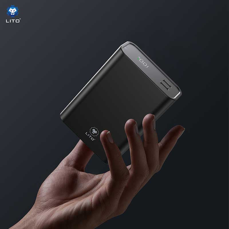 LITO LP02 GAN 36W Fast Charging 20000mAh High Capacity Power Bank
