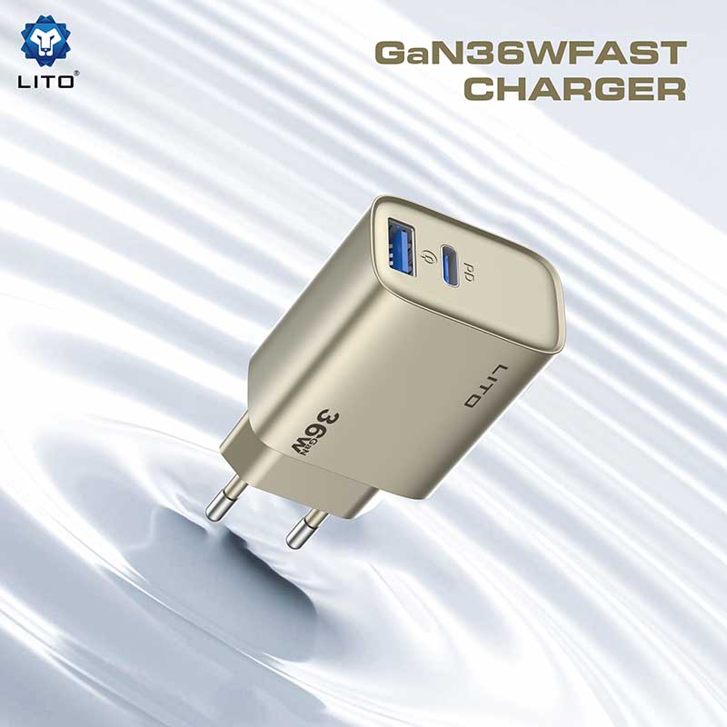 LITO LC04 GAN 36W Fast Charger