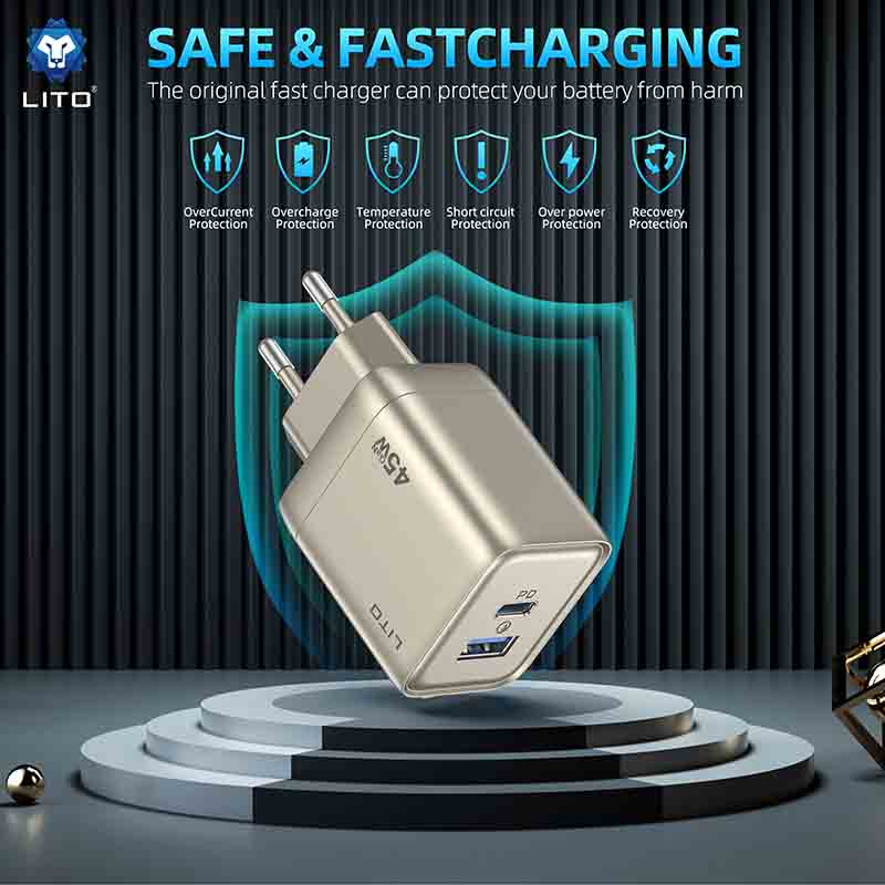 LITO LC05 GAN 45W Fast Charger