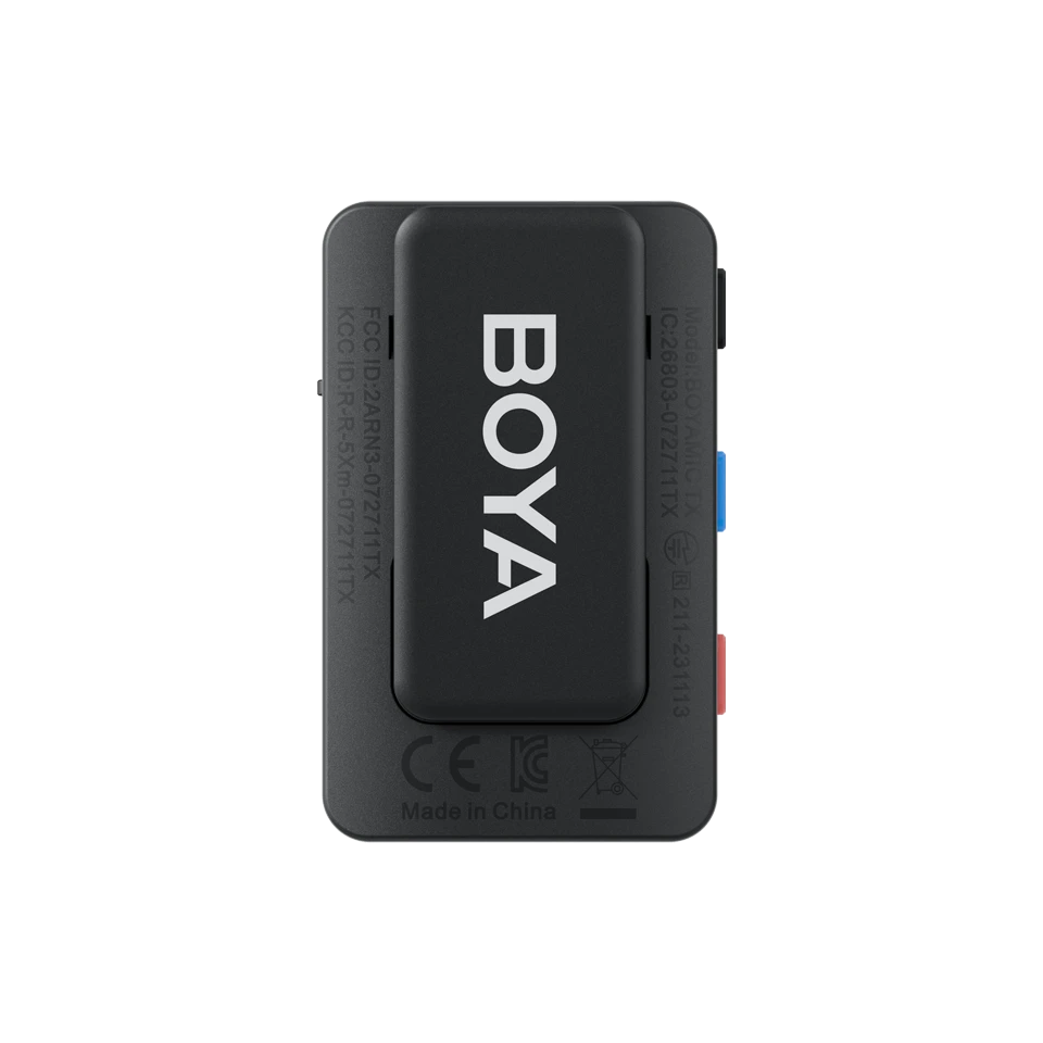 BOYA 3-in-1 Wireless Microphone | Onboard Recording | 300m Range | Noise Cancellation