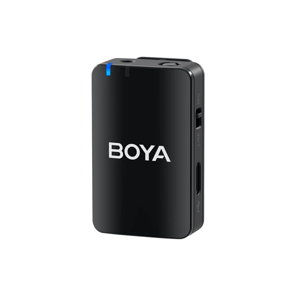 BOYA 3-in-1 Wireless Microphone | Onboard Recording | 300m Range | Noise Cancellation