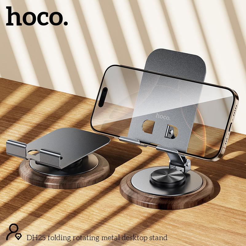 Hoco DH25 Folding Desktop Stand – Adjustable Holder for Phones & Tablets