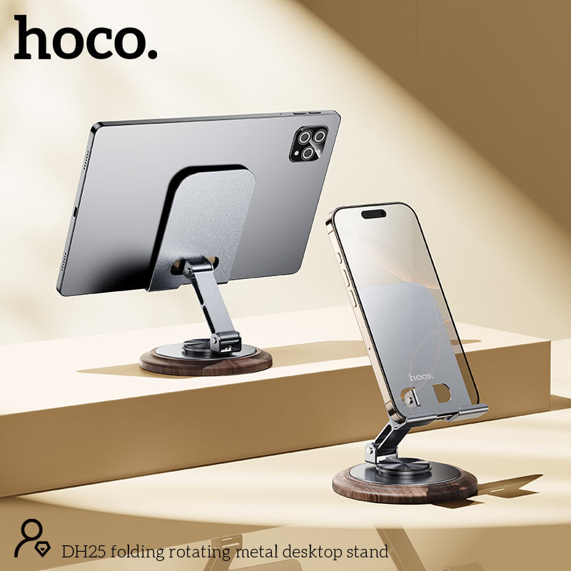 Hoco DH25 Folding Desktop Stand – Adjustable Holder for Phones & Tablets