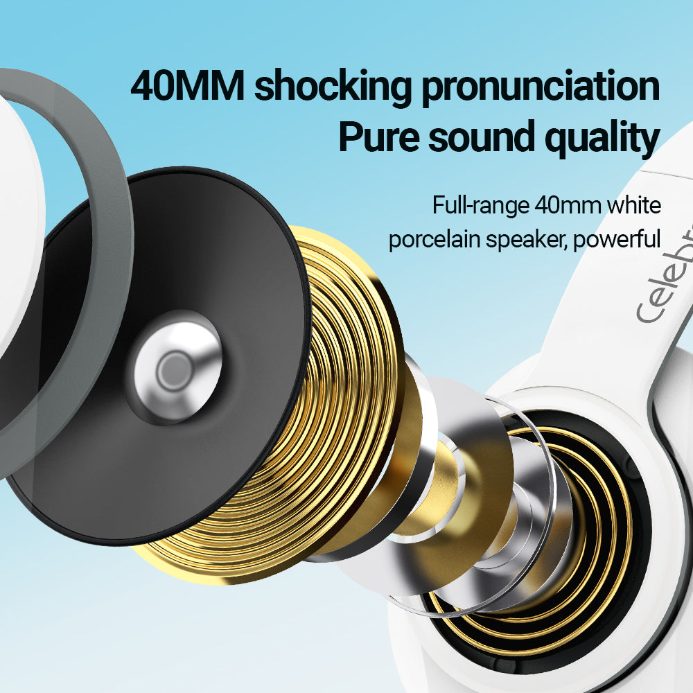Celebrat A26 Bluetooth Headphones – Pure Sound, All-Day Comfort