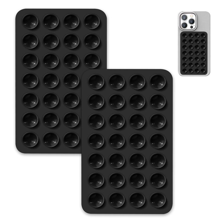 Double-Sided Stick It Phone Pad Nano Suction Reusable Stick Anywhere