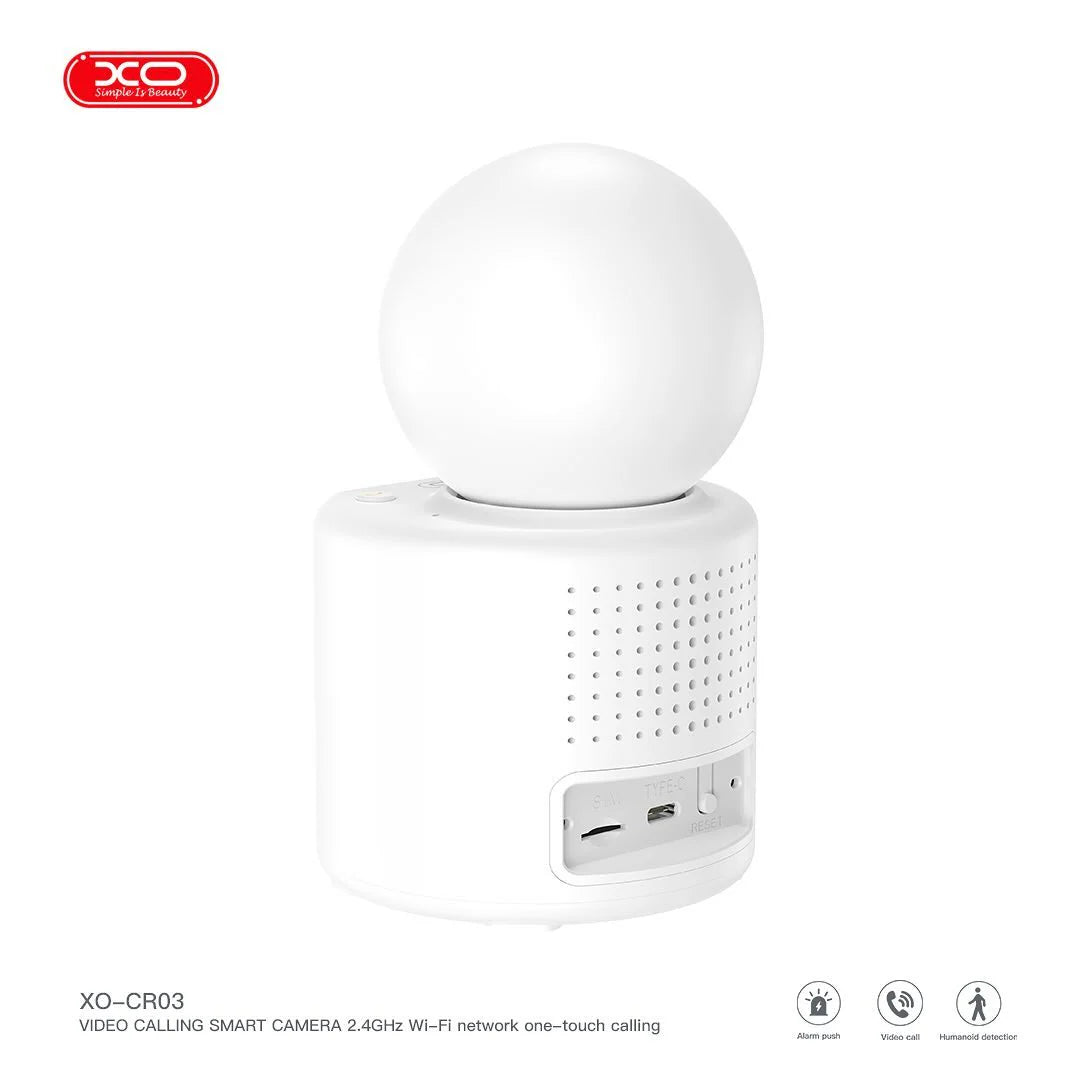 XO CR03 Smart Security Camera | 1080P HD | 350° Rotation