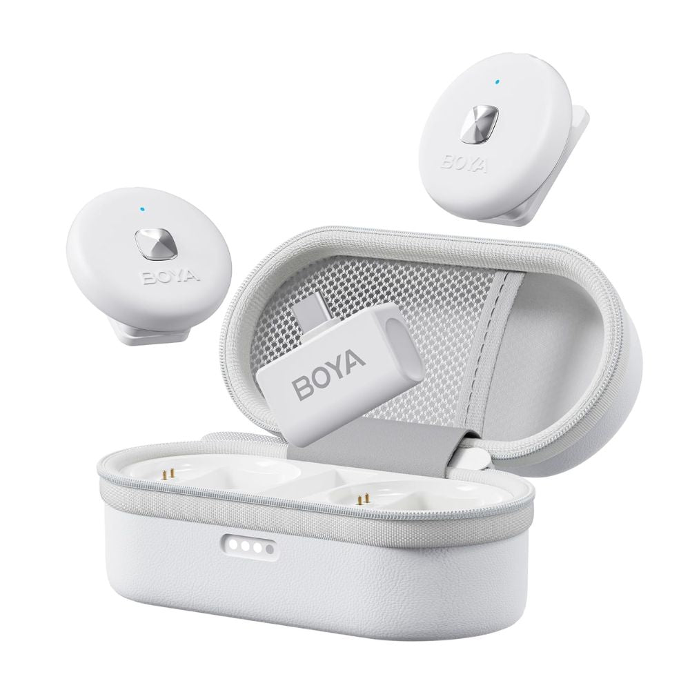 BOYA Omic Dual-Channel Wireless Microphone – Stylish & High-Performance Audio