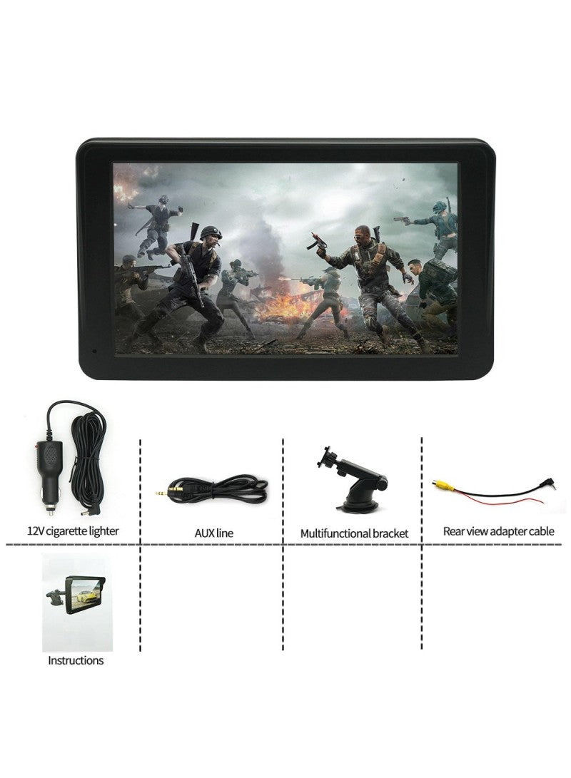 7-inch Car Navigation System | Wireless CarPlay & Android Auto | Bluetooth MP5 Player
