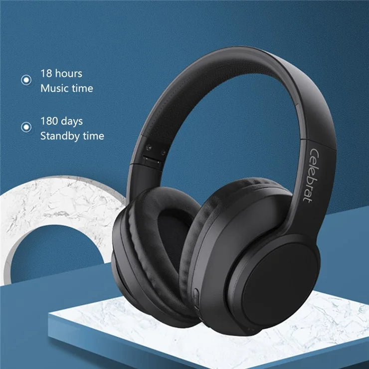 Celebrat A26 Bluetooth Headphones – Pure Sound, All-Day Comfort