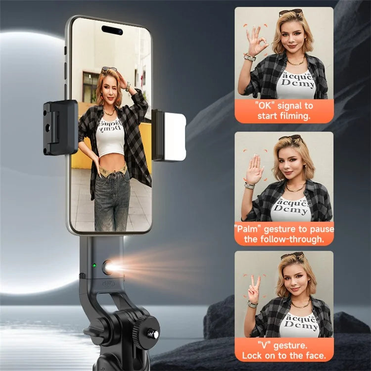 Auto Face Tracking Tripod Selfie Stick