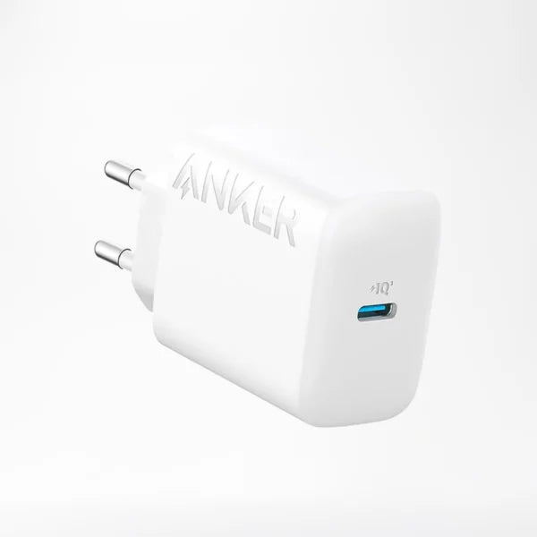 Anker PowerPort 20W PD Wall Charger | Fast Charging | Type-C | White