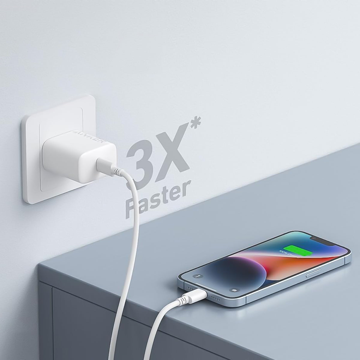 Anker PowerPort 20W PD Wall Charger | Fast Charging | Type-C | White