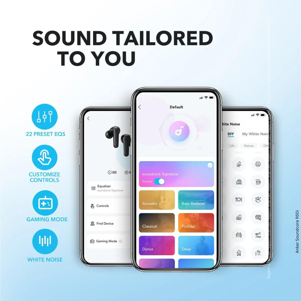 Anker Soundcore R50i True Wireless Earbuds | 10mm Drivers | 30-Hour Battery