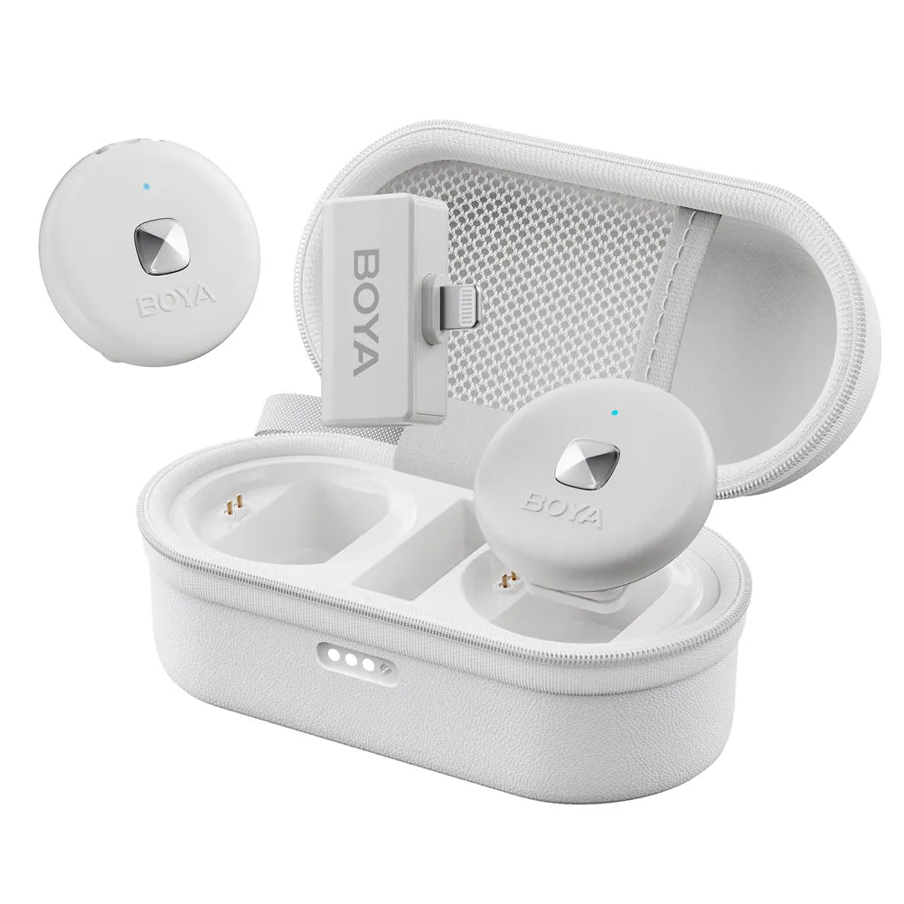 BOYA Omic Dual-Channel Wireless Microphone β Stylish & High-Performance Audio