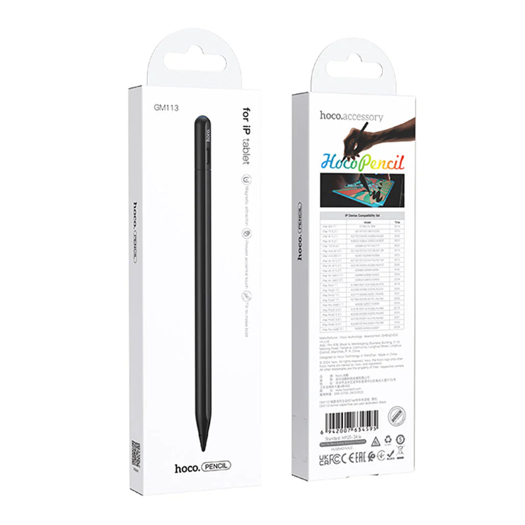 Hoco GM113 Stylus Pen for iPad | Magnetic Wireless Charging