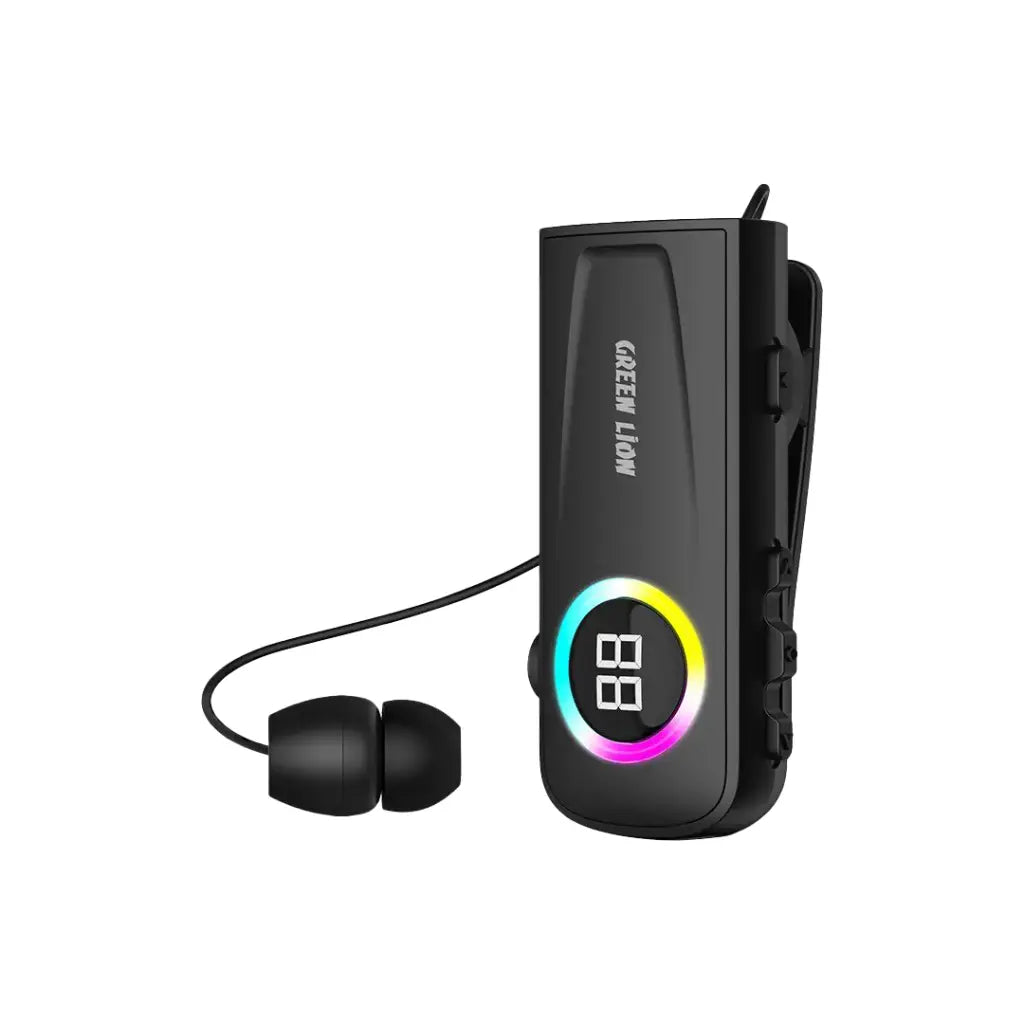 Green Lion Communicate Mono Bluetooth Headset – Wireless, IPX7 Waterproof, 18H Talk Time