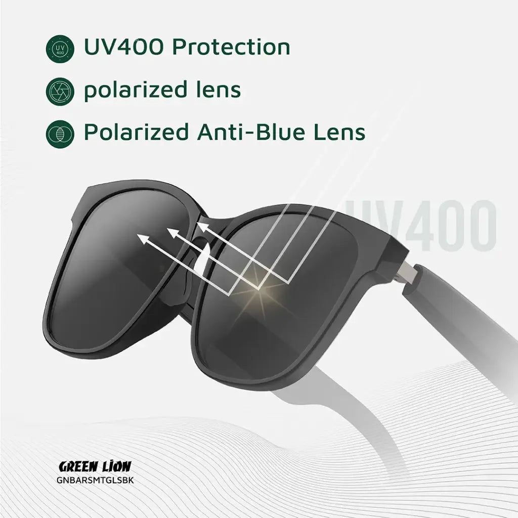 Green Lion Barcelona Sunglasses – Stylish UV400 Polarized Eyewear