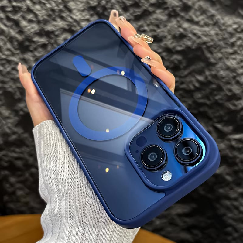 Framed Edge MagSafe Case | Shockproof Magnetic iPhone Case | anti-yellowing | X,11,12,13 series