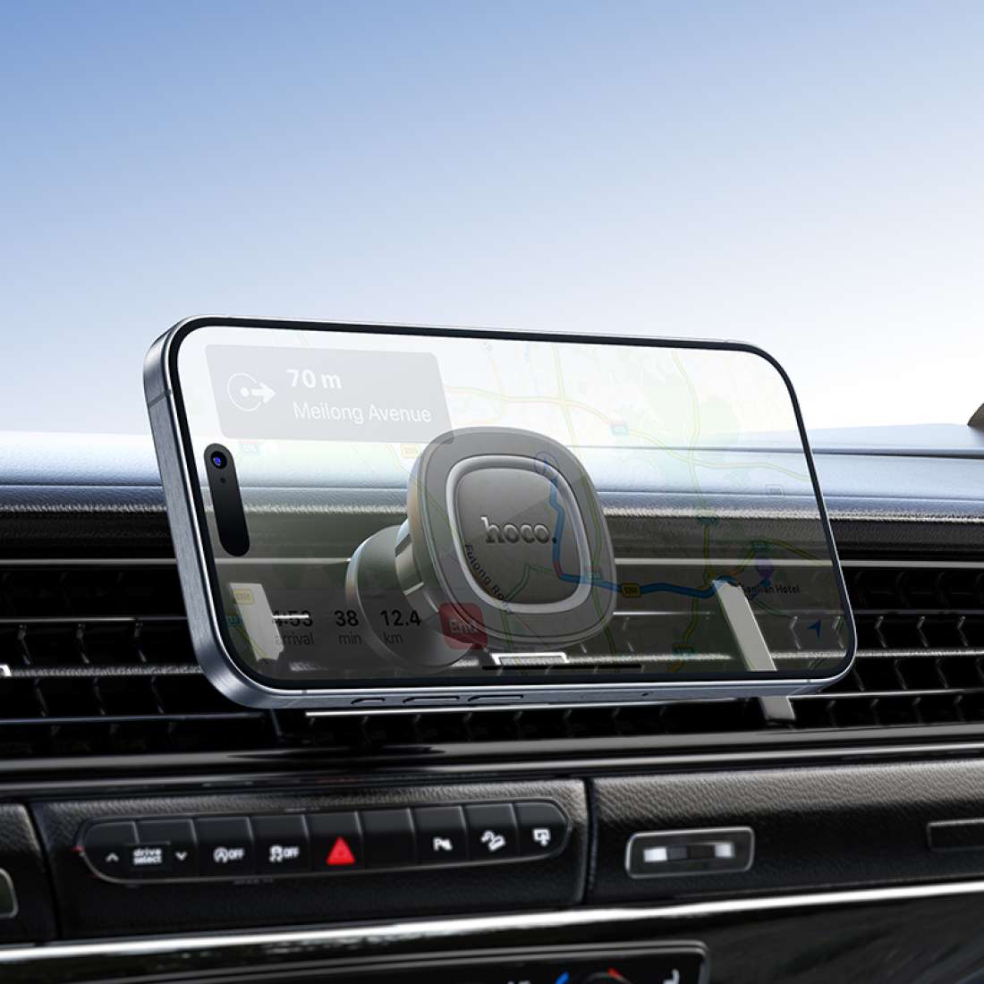 Hoco H72 Crown Magnetic Car Mount (Air Vent Mount)
