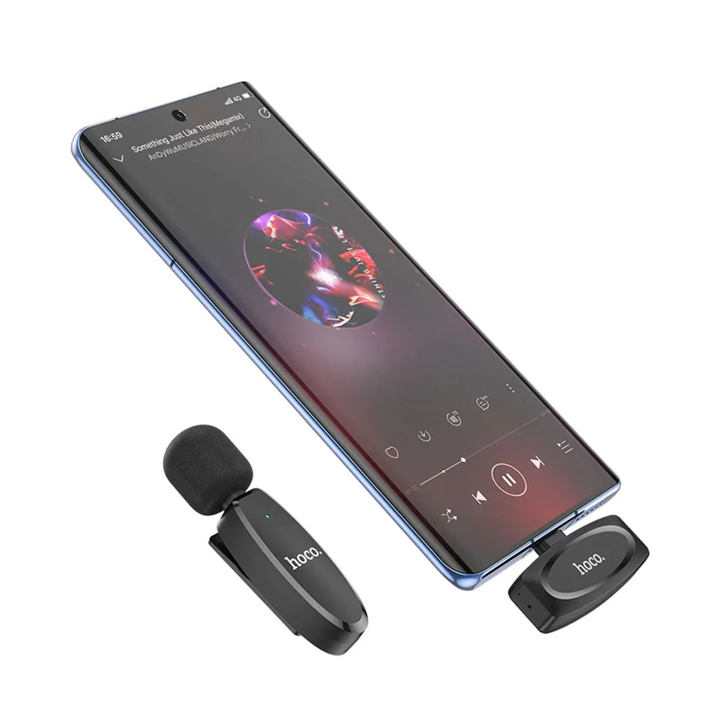 Hoco L15 Wireless Lavalier Microphone Type-c
