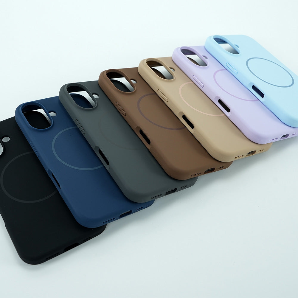 Silicone Case with Visible MagSafe – Sleek Protection & Magnetic Precision