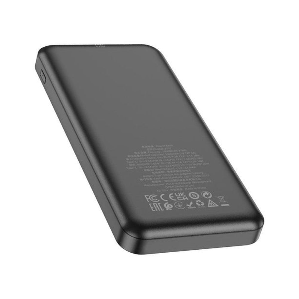 HOCO J102 Fast Charging Power Bank 10,000mAh 20W – QC 3.0 PD