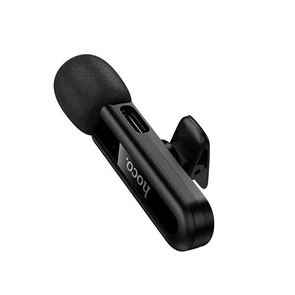 Hoco L20 Clip-On Lavalier Microphone – Crystal Clear Audio for iPhone & Android Type-C