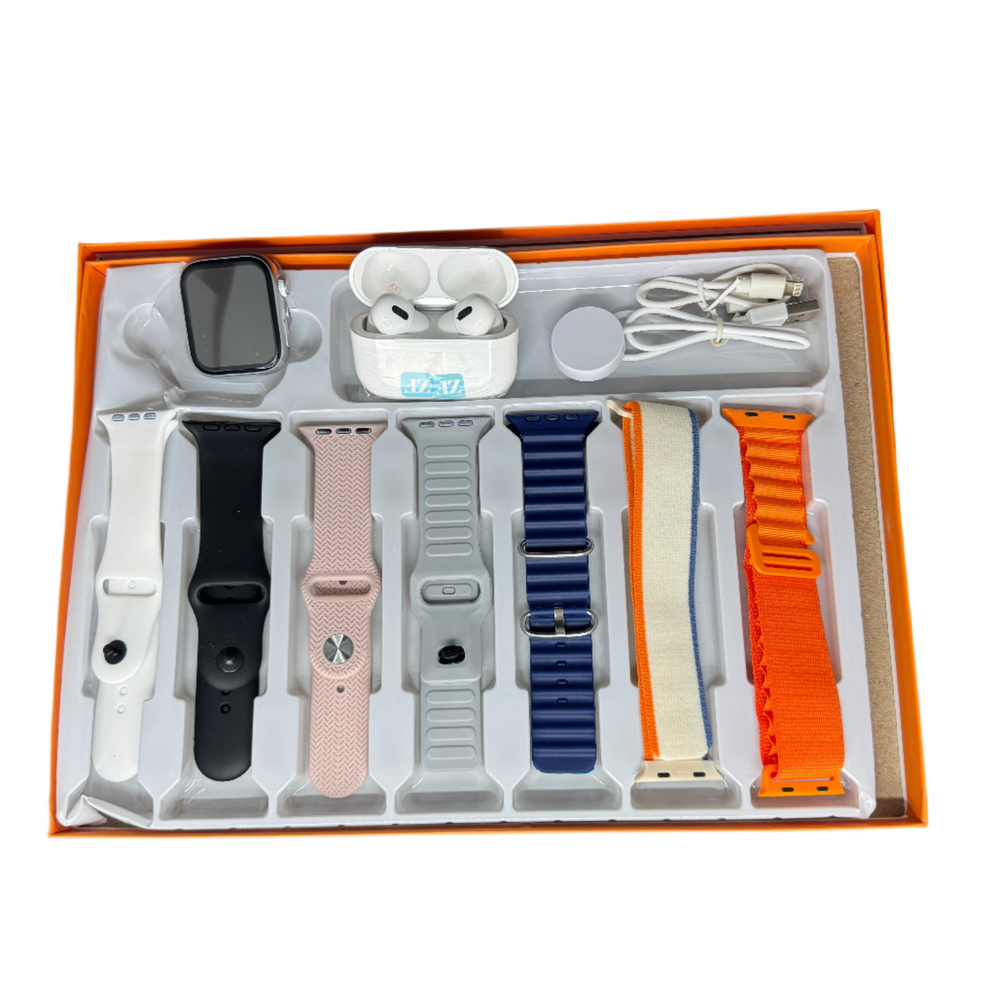 S10 Pro Max Smart Watch with AirPods Pro & 7 Bands