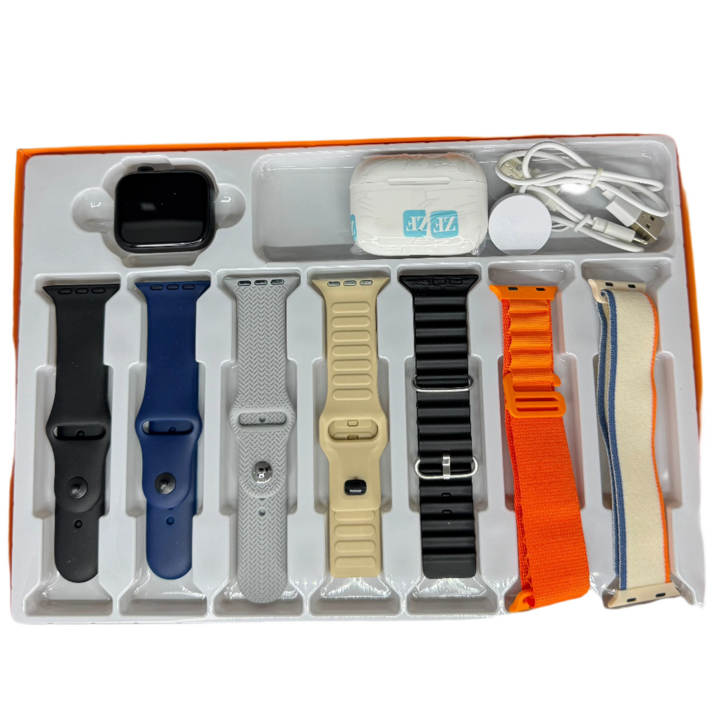 S10 Pro Max Smart Watch with AirPods Pro & 7 Bands