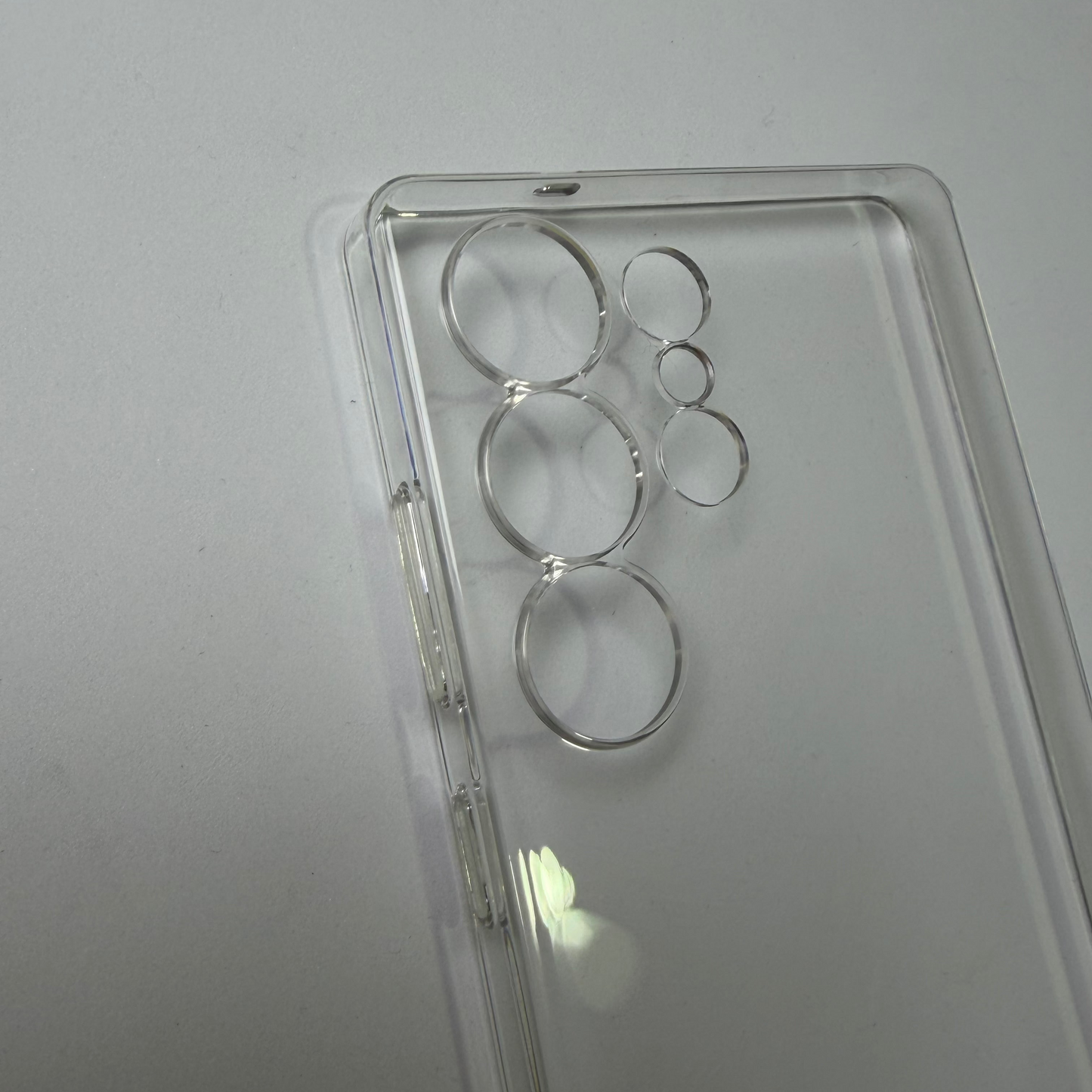 Samsung Galaxy S25 Ultra Clear Slim Plastic Case – Transparent Protective Cover