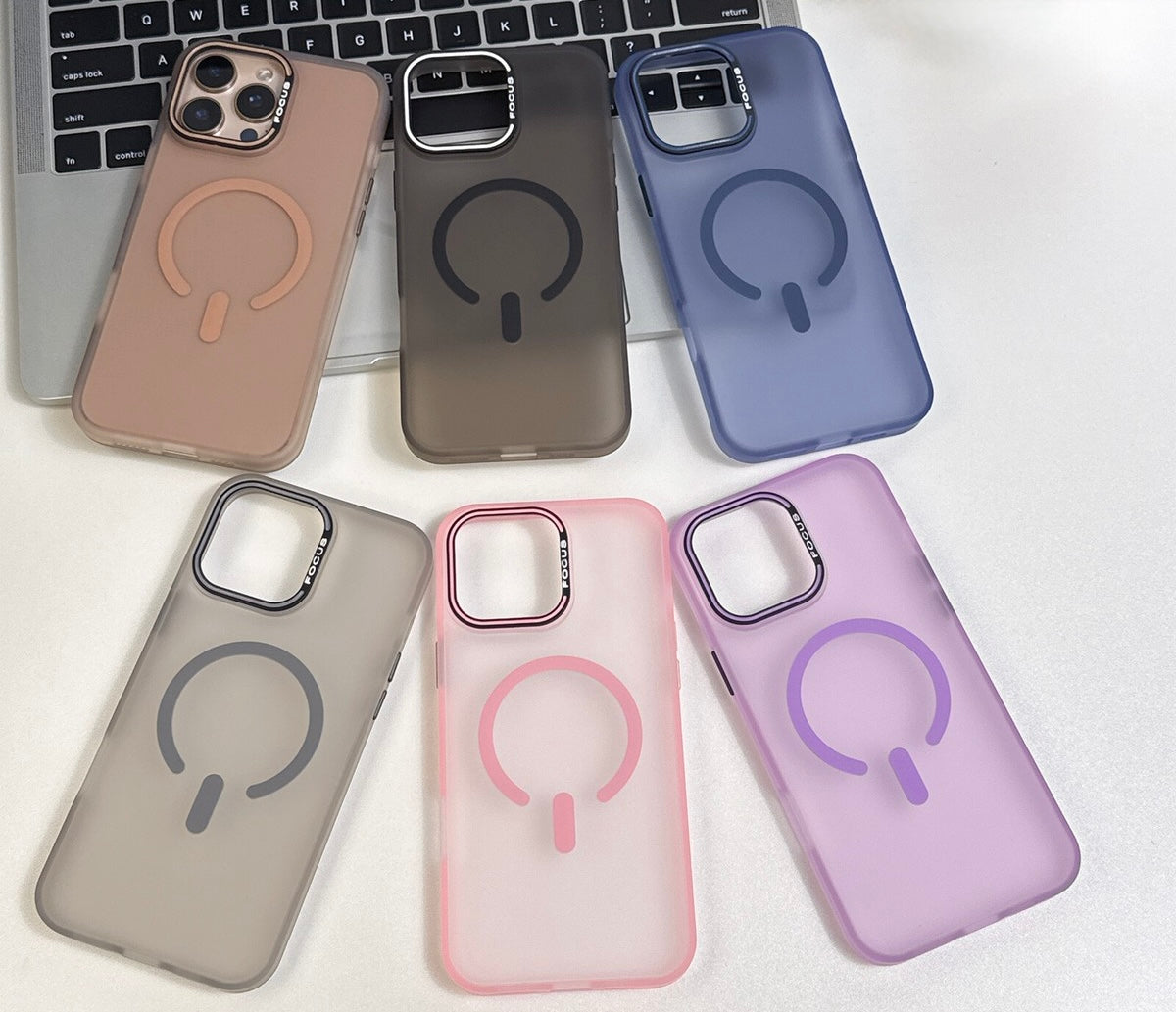 Matte Power Symbol Case with Camera Ring