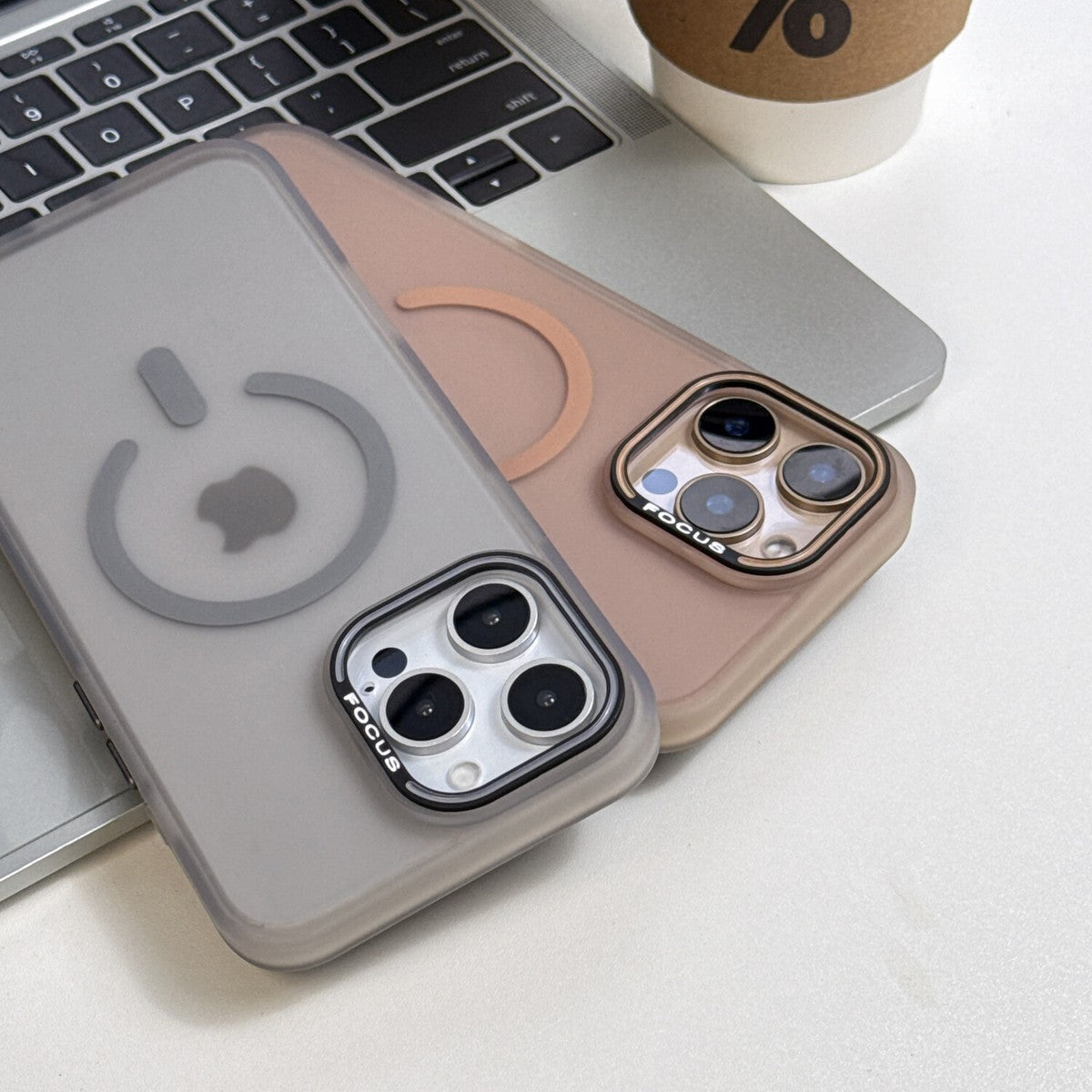 Matte Power Symbol Case with Camera Ring
