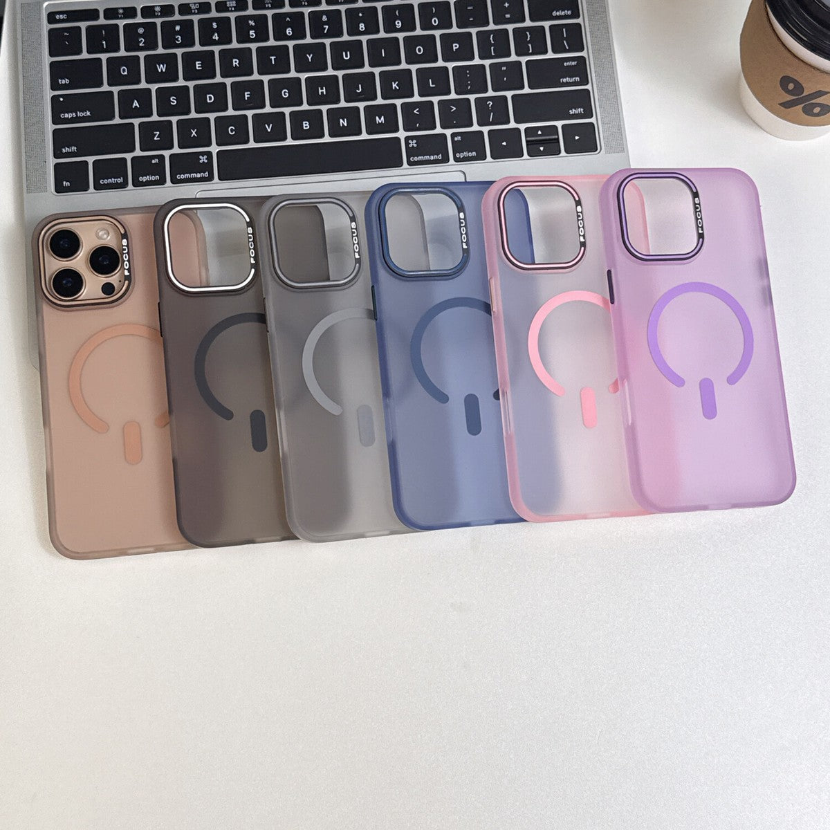 Matte Power Symbol Case with Camera Ring