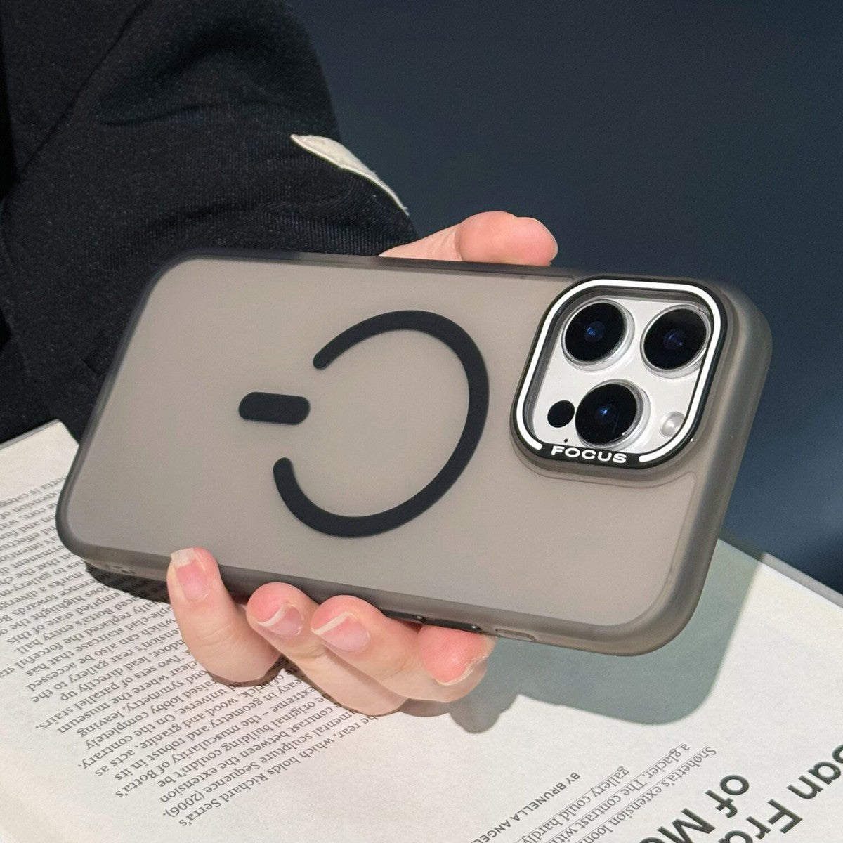 Matte Power Symbol Case with Camera Ring