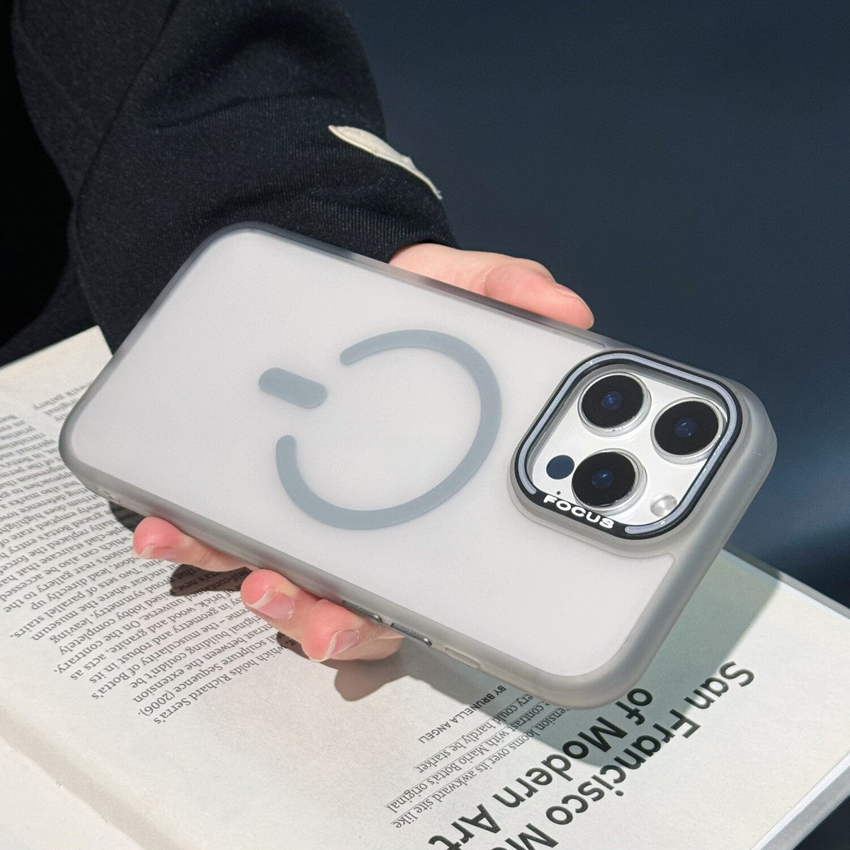 Matte Power Symbol Case with Camera Ring