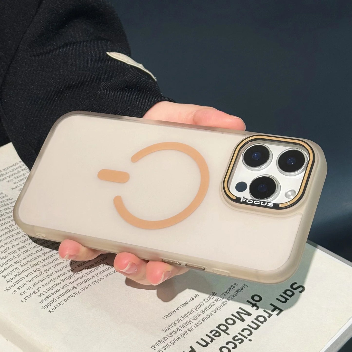 Matte Power Symbol Case with Camera Ring