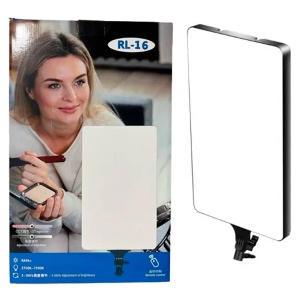 Square RL-16 Photo Fill Light – Adjustable Brightness LED Ring Light for Perfect Lighting