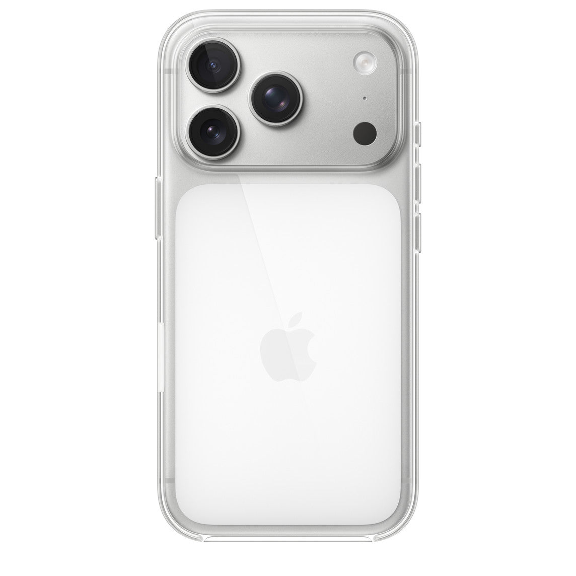 iPhone 17 MagSafe Clear Case – Original with White Back
