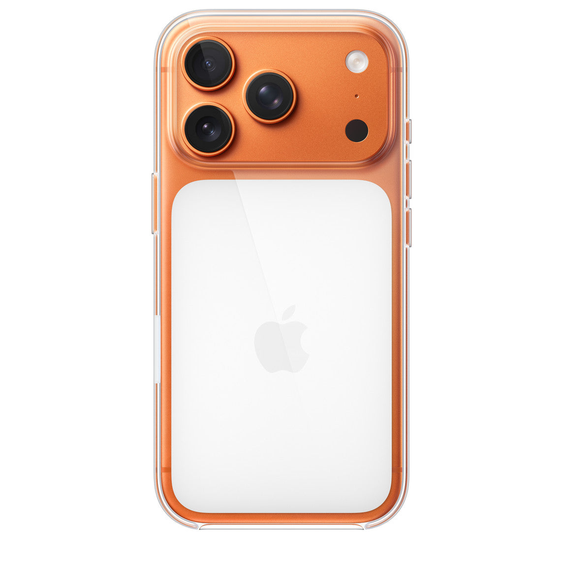 iPhone 17 MagSafe Clear Case – Original with White Back