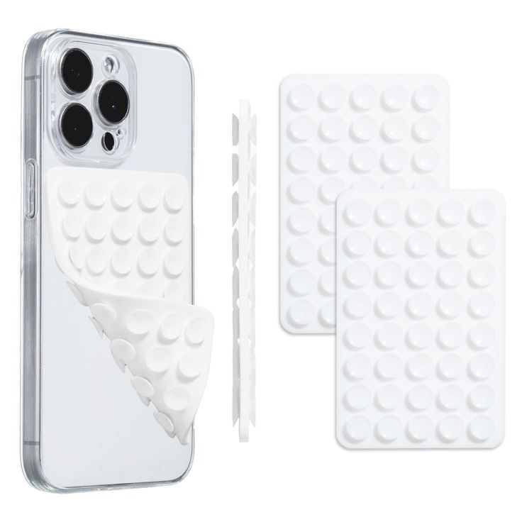 Double-Sided Stick It Phone Pad Nano Suction Reusable Stick Anywhere