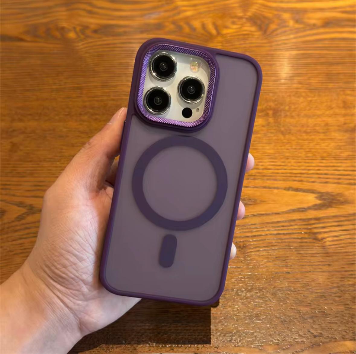 Matte Shockproof Case with MagSafe Compatibility – Ultimate Protection for iPhone & Samsung