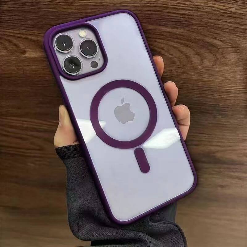 Framed Edge MagSafe Case | Shockproof Magnetic iPhone Case | anti-yellowing | X,11,12,13 series
