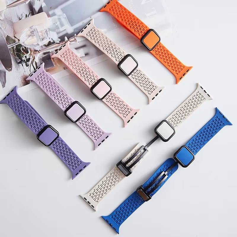 Chunky Chain Rubber Strap for Apple Watch